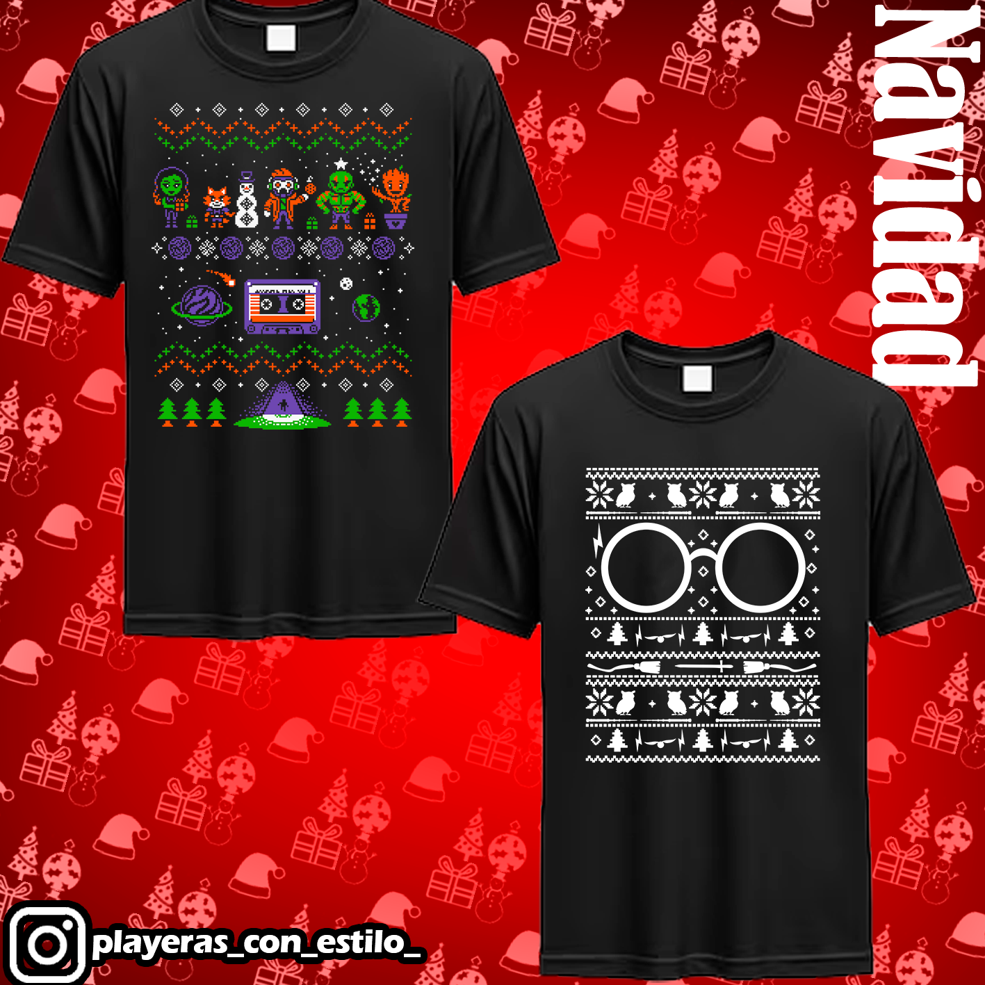 Playeras de Navidad