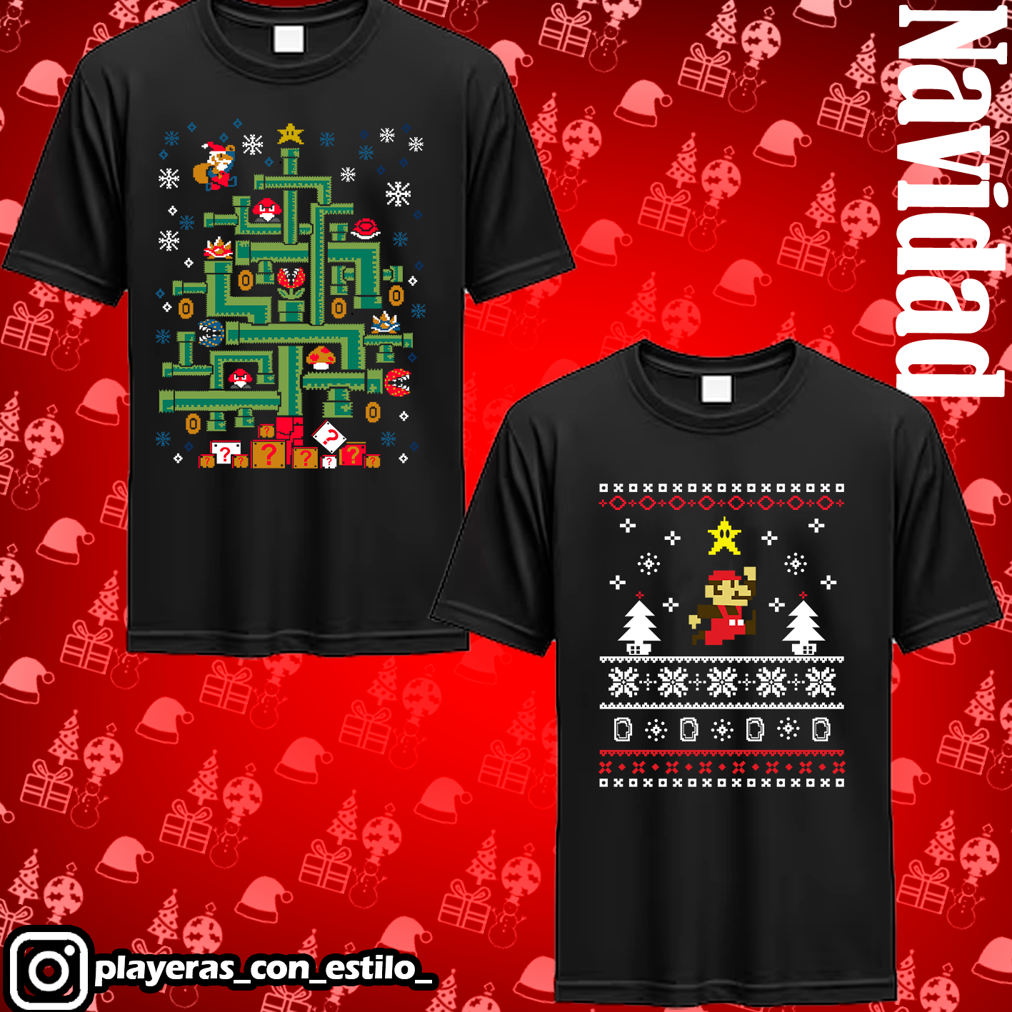 Playeras de Navidad