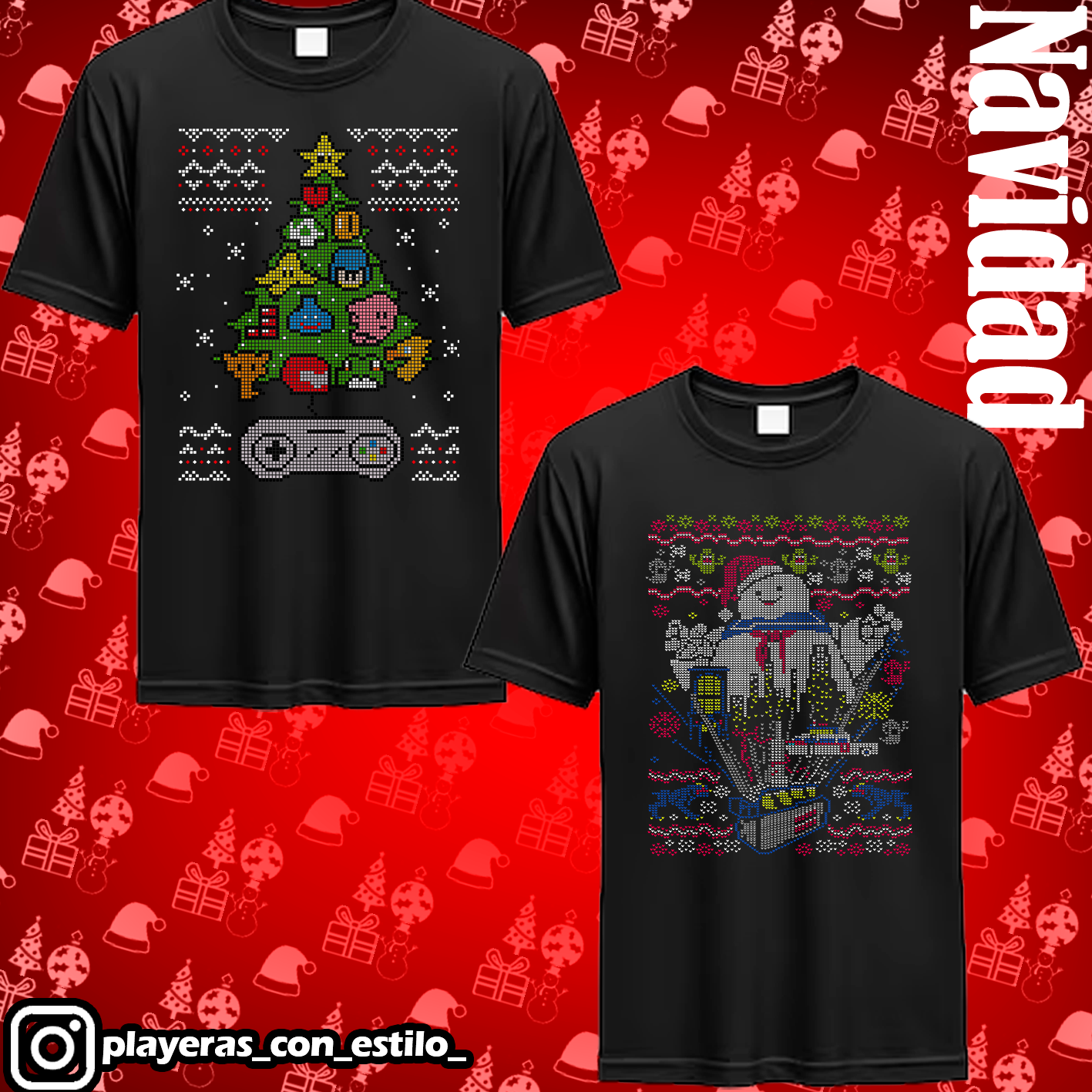 Playeras de Navidad