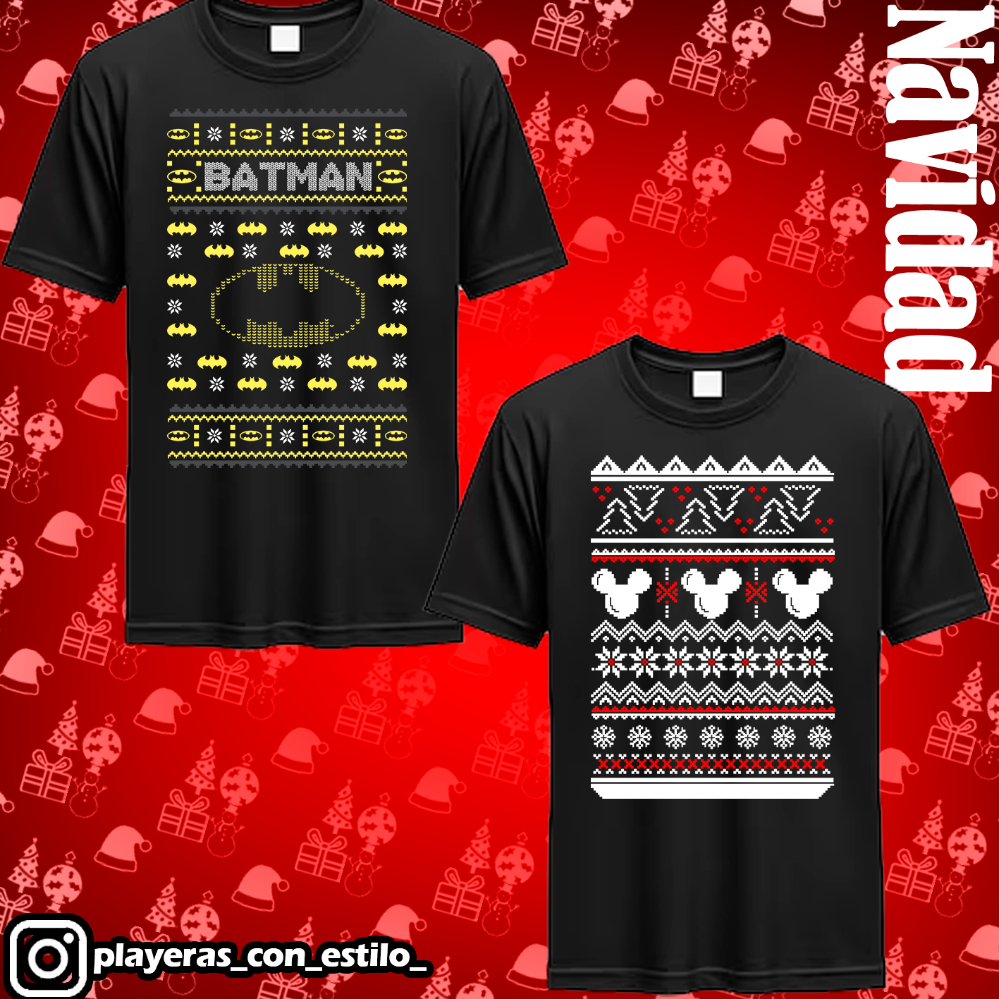 Playeras de Navidad