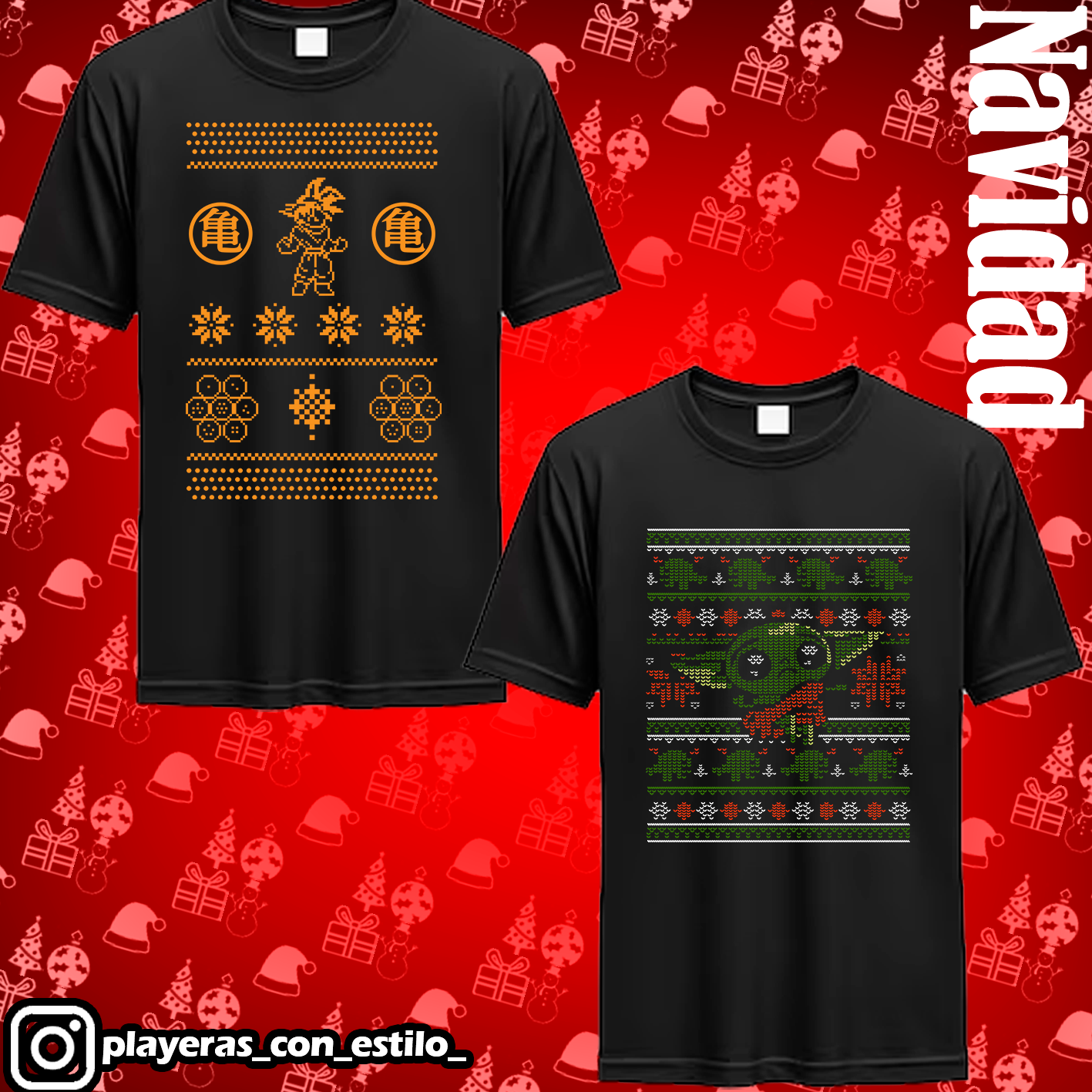 Playeras de Navidad