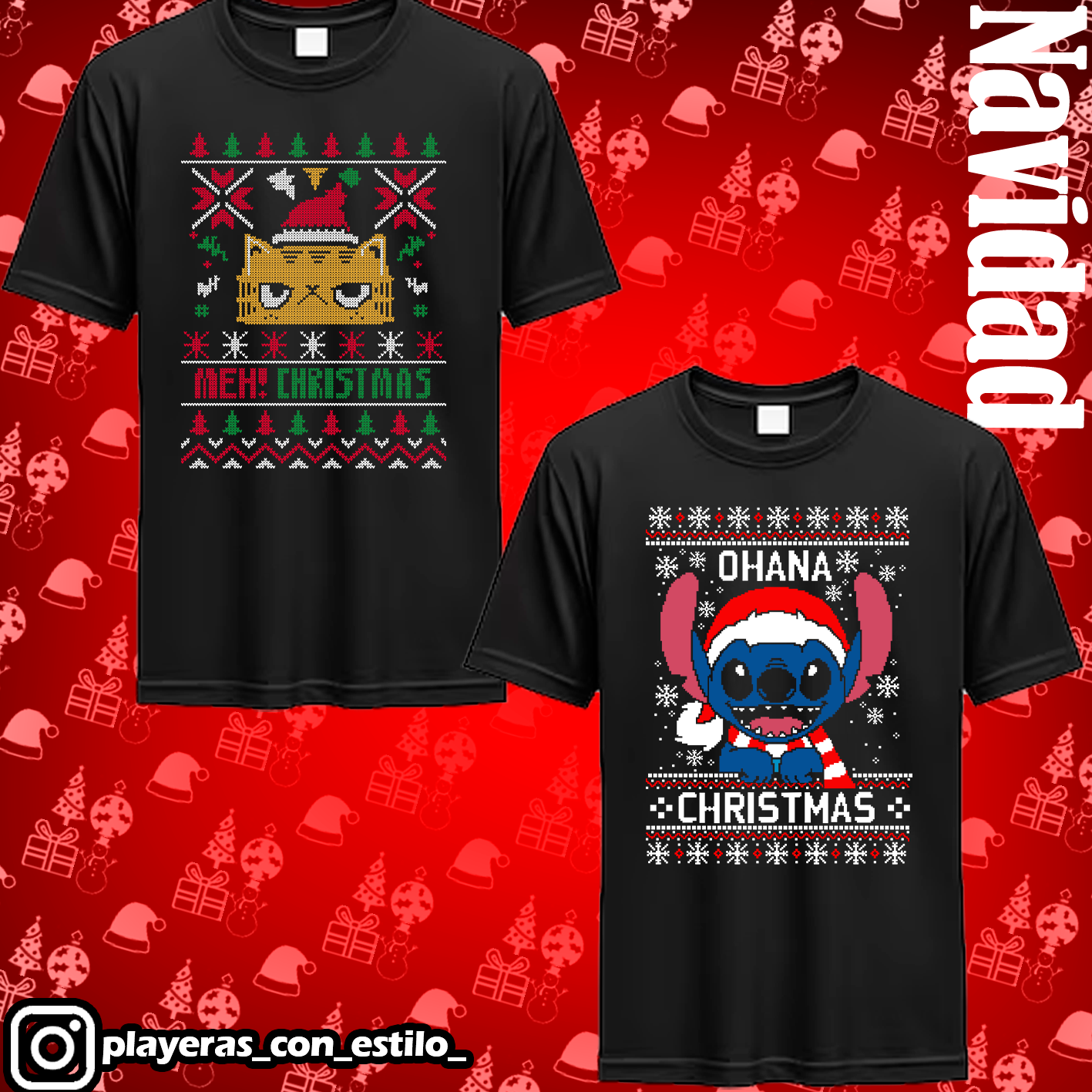 Playeras de Navidad