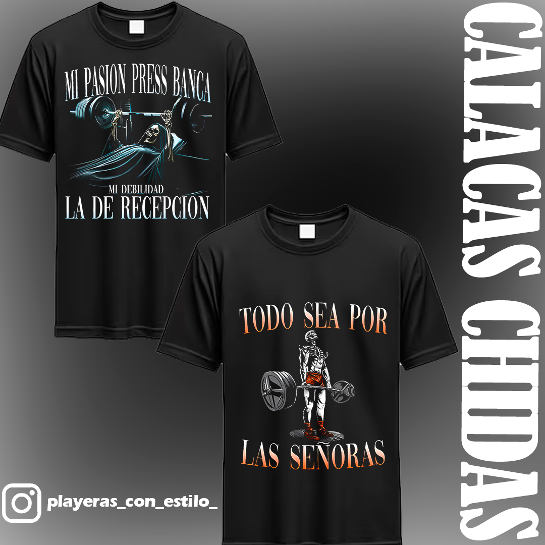 Playeras de calacas chidas