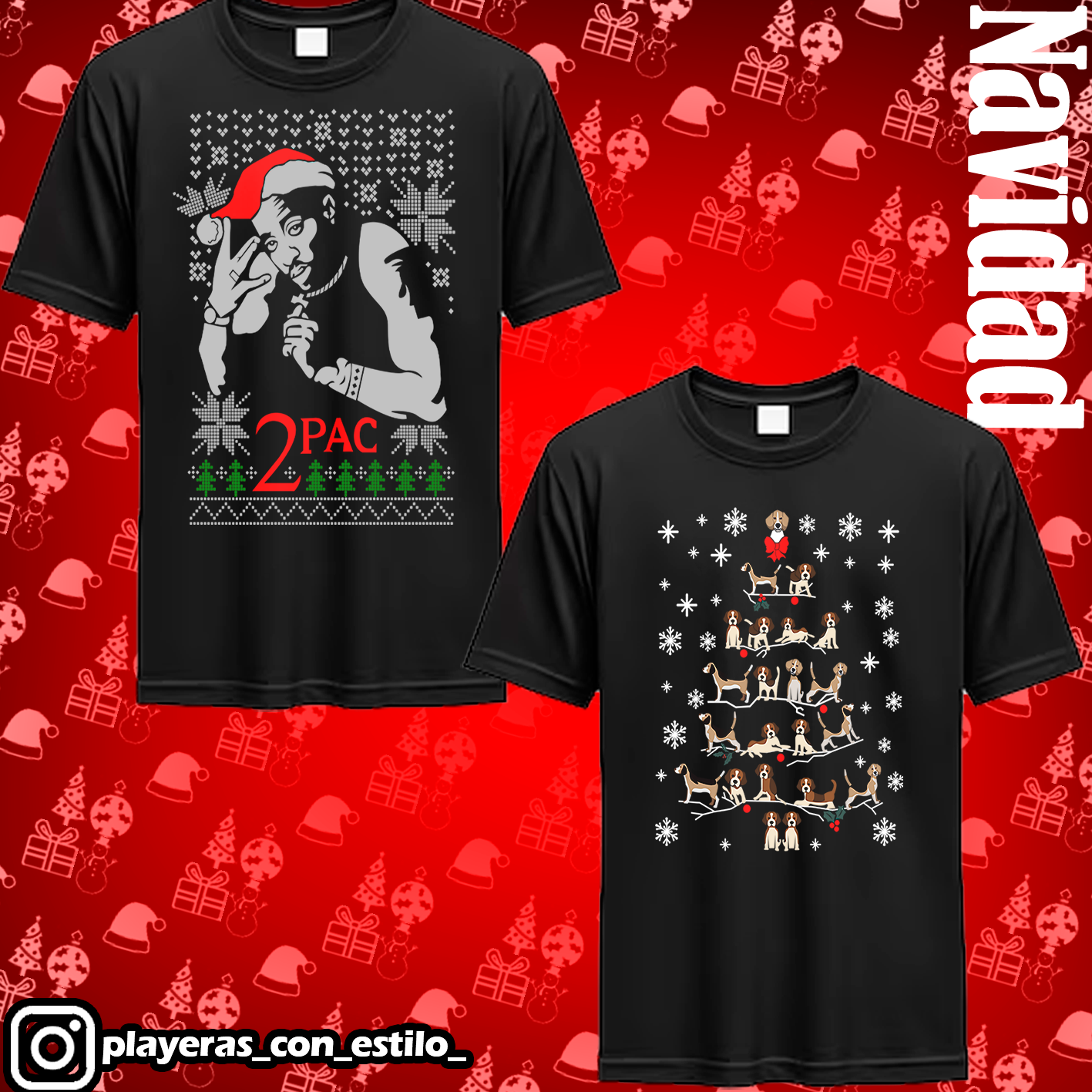 Playeras de Navidad